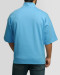 خرید و قیمت پولوشرت نیم زیپ آستین کوتاه مردانه آبی 24394332