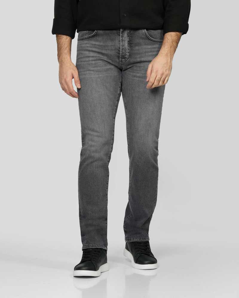 خرید و قیمت شلوار جین مینی (Mini) ساده مردانه خاکستری 24424855