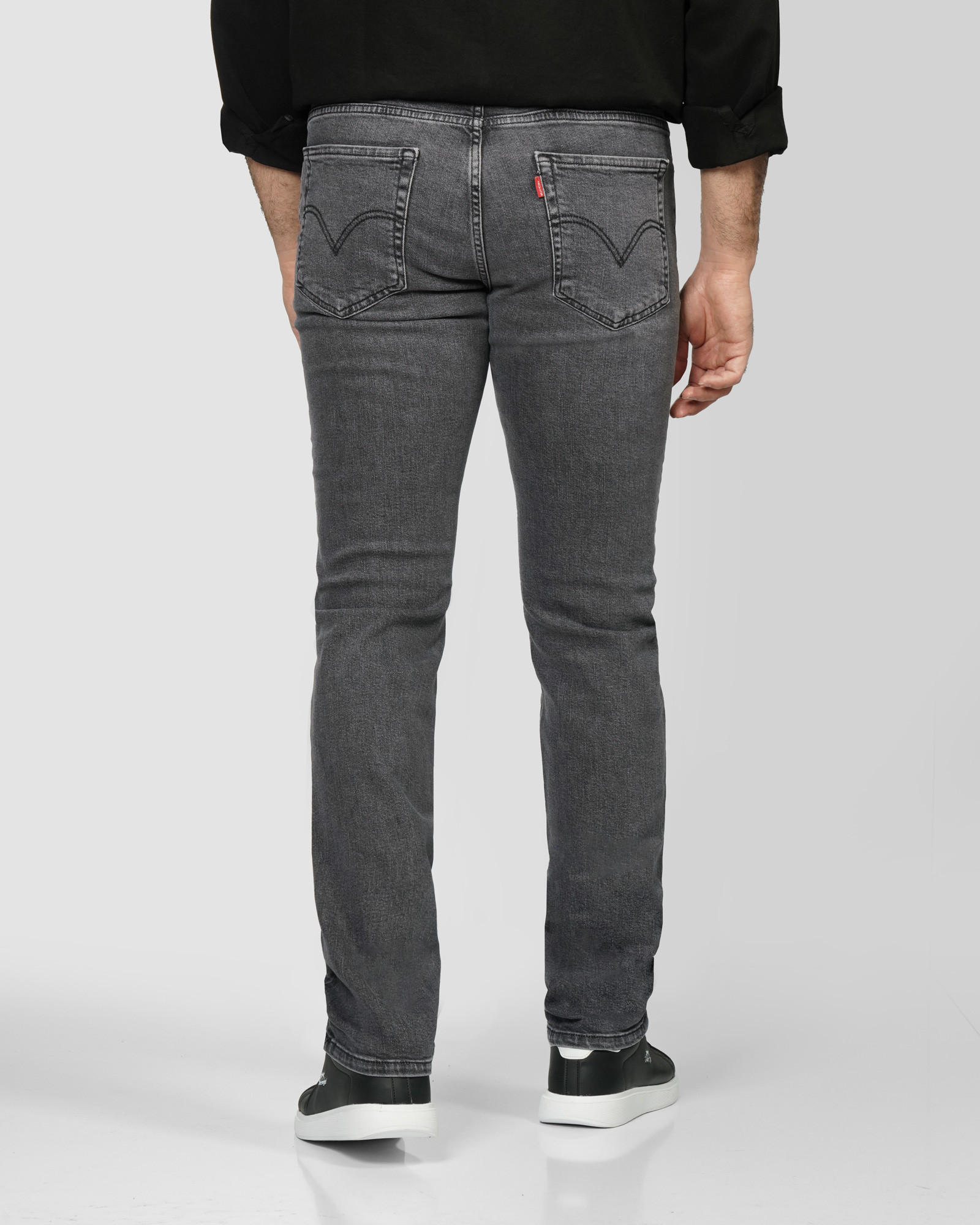 خرید و قیمت شلوار جین مینی (Mini) ساده مردانه خاکستری 24424855