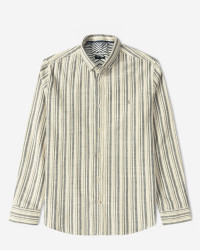 خرید و قیمت پیراهن آستین بلند راه راه مردانه سرمه ای 24466186