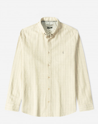 خرید و قیمت پیراهن آستین بلند راه راه مردانه آبی 24466188