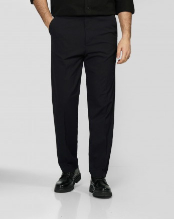 شلوار پارچه ای مردانه رگولار سرمه ای 24462130