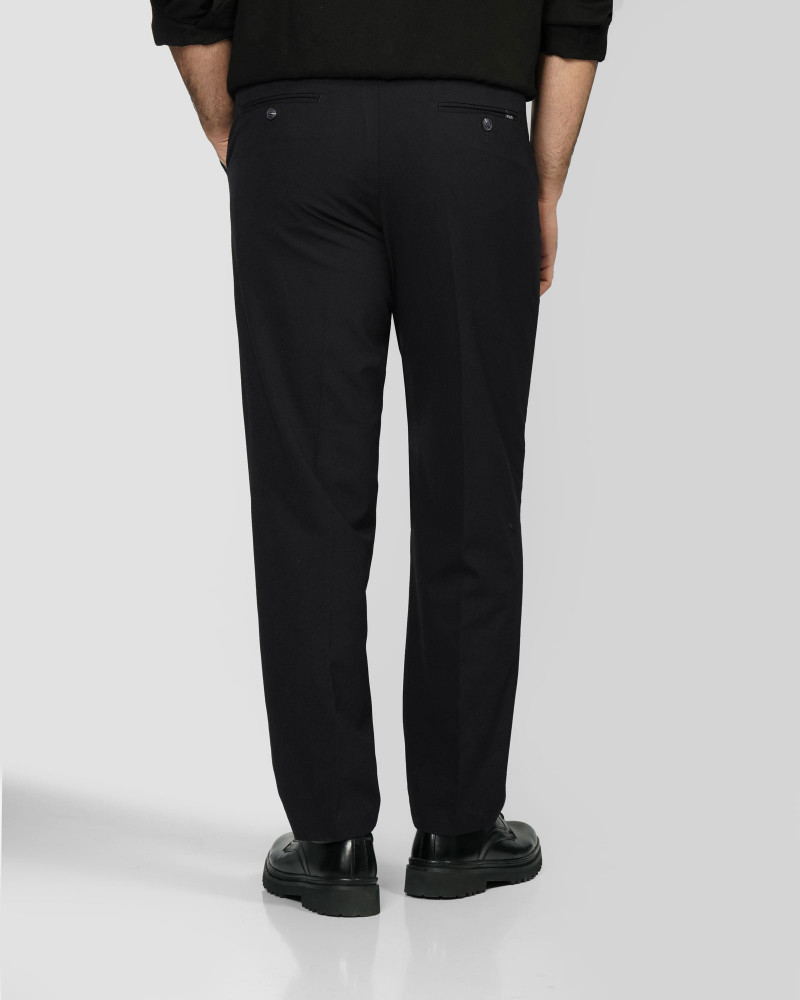 شلوار پارچه ای مردانه رگولار سرمه ای 24462130