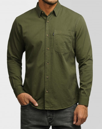 پیراهن آستین بلند ساده 21316