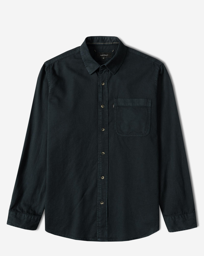 خرید و قیمت پیراهن آستین بلند ساده مردانه سرمه ای 24421316