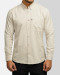 خرید و قیمت پیراهن آستین بلند ساده مردانه کرم روشن 24421316