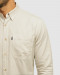 خرید و قیمت پیراهن آستین بلند ساده مردانه کرم روشن 24421316