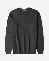 خرید و قیمت پلیور یقه گرد مردانه ذغالی 24458148