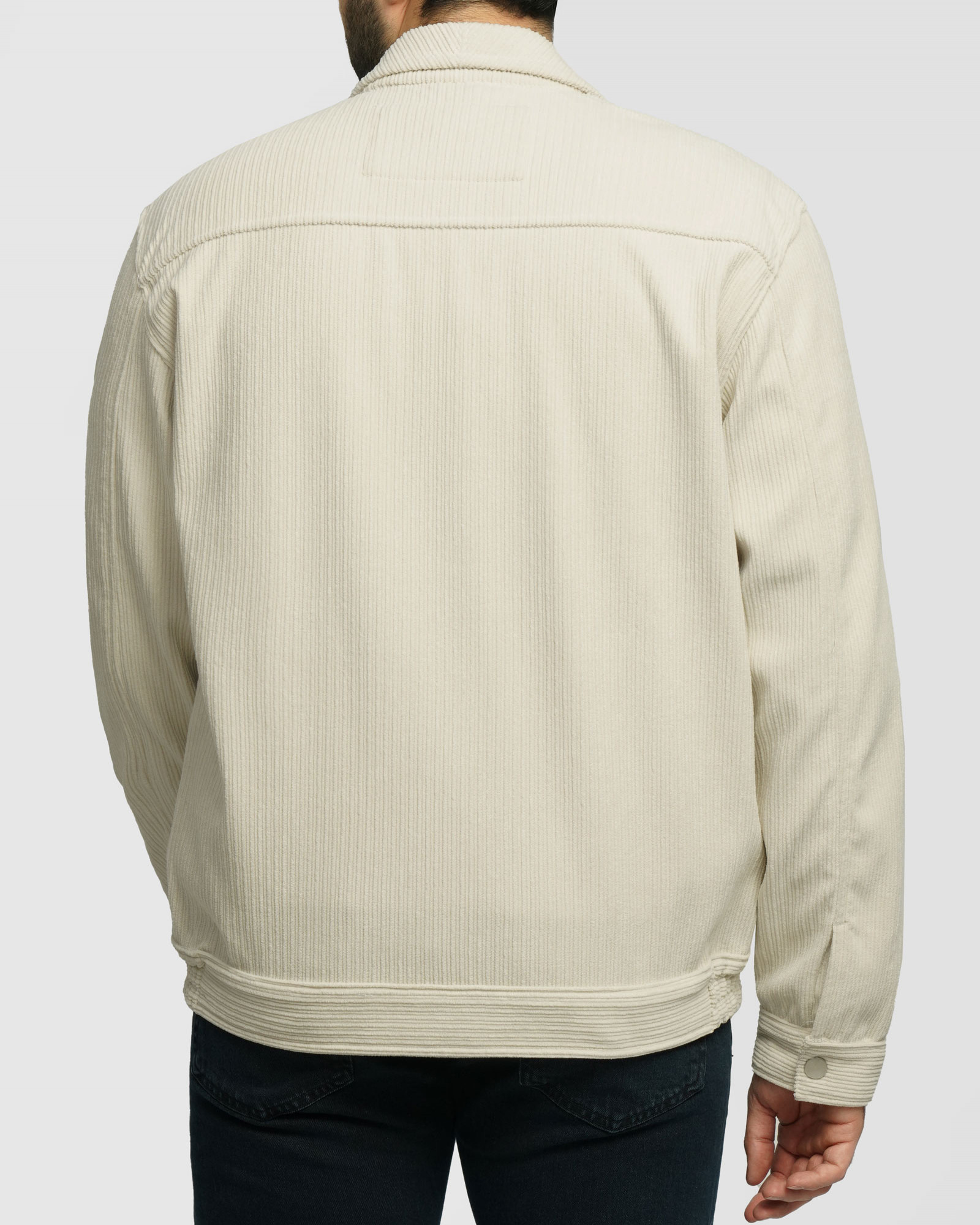 سویشرت مخمل مردانه کرم روشن 24413275