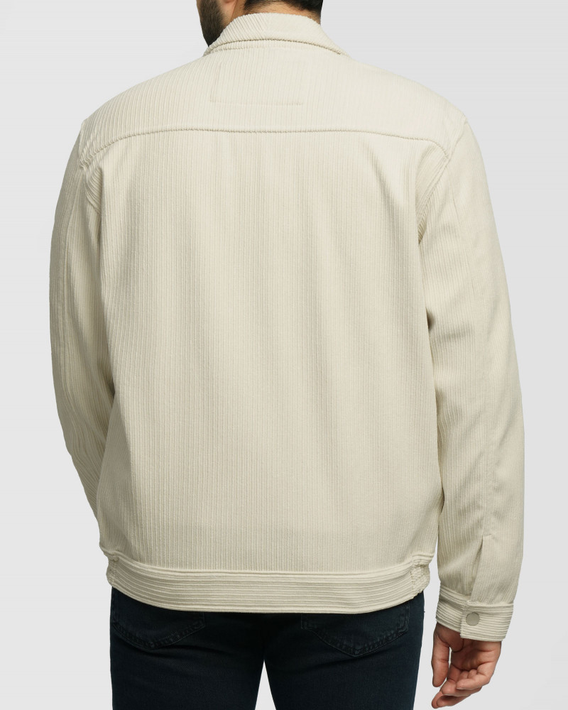 سویشرت مخمل مردانه کرم روشن 24413275