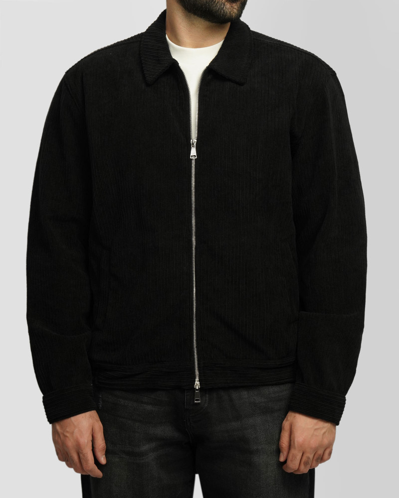 سویشرت مخمل مردانه مشکی 24413275