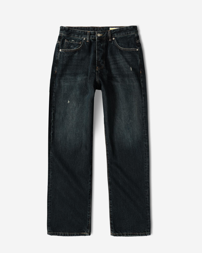 خرید و قیمت شلوار جین بگ (Caro Rigit) زاپ دار مردانه سرمه ای 24424865