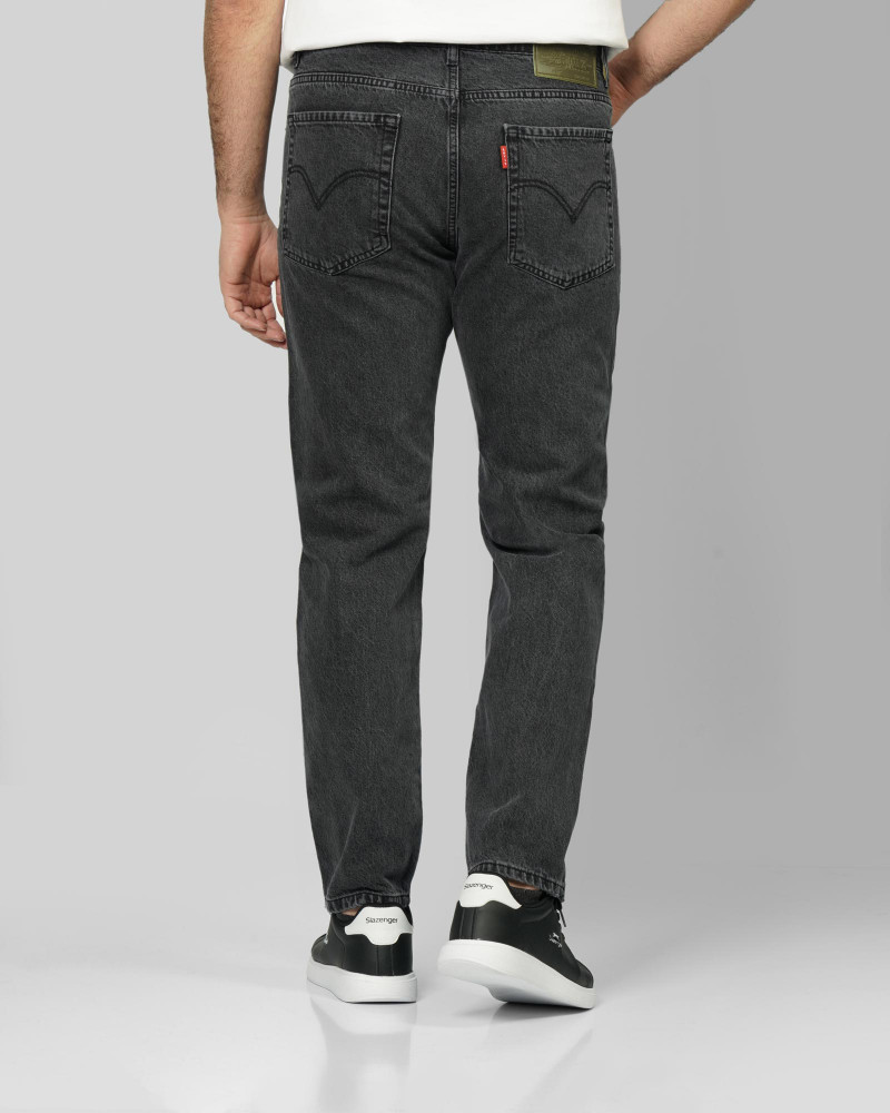 خرید و قیمت شلوار جین رگولار (Relax vintage) ساده مردانه ذغالی 24412271