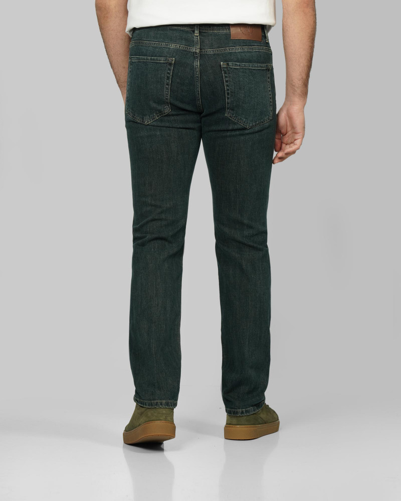 خرید و قیمت شلوار جین رگولار (Regular) ساده مردانه آبی تیره 24412275