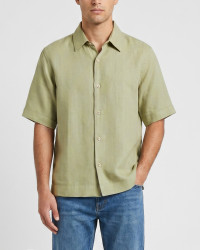 پیراهن آستین کوتاه ساده مردانه سبز روشن 25422310