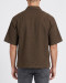 پیراهن آستین کوتاه مردانه قهوه ای 25422318