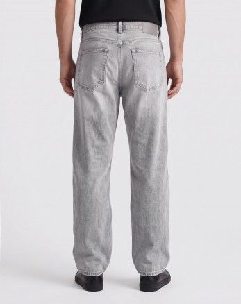 شلوار جین استریت فیت (Straight fit) ساده مردانه طوسی 25424897