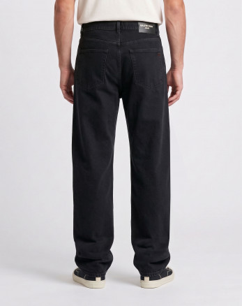 شلوار جین استریت فیت (Straight fit) ساده مردانه مشکی 25424898