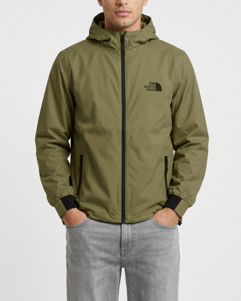 سویشرت شمعی کلاه دار مردانه سبز 25449189